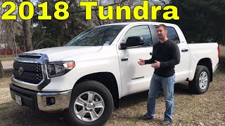 Why the quotoutdatedquot 2018 Toyota Tundra is still worth a look  Test Drive amp Full Review [upl. by Ellimahs]