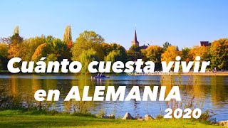 Cuánto cuesta vivir en Alemania 2020 𝘾𝙤𝙣 𝘾𝙐Á𝙉𝙏𝙊 𝙚𝙢𝙥𝙚𝙯𝙖𝙧💶 [upl. by Ninnette]