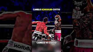 Canelo OUTBOXED Cotto boxing knockoutpower boxingfight trending pacman cotto [upl. by Ahsercel65]