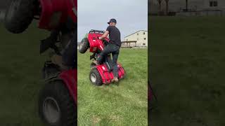 Apparently bro can wheelie viral atv wheeile [upl. by Bernete]