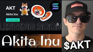 AKT  AKITA INU TOKEN CRYPTO COIN HOW TO BUY AKT SOL SOLANA BITMART LBANK RAYDIUM JUPITER BIRDEYE [upl. by Yeroc898]