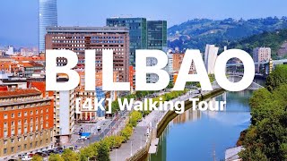 Exploring Bilbao in 4K  Ultimate Walking Tour Experience [upl. by Bianca]