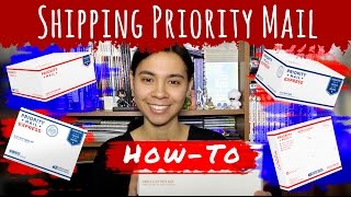 How To Ship USPS Priority Mail [upl. by Candie478]