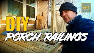 DIY Porch Railing  Easy To Build [upl. by Eliott855]