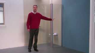 UniArc Easy Access Wet Room Shower Screens [upl. by Niltiak]