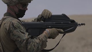 US Marines Fire FN F2000 Assault Rifle  FN F2000 Shooting Range [upl. by Oine]