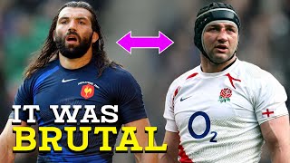 Rugbys Most Violent Match  France vs England 2005 [upl. by Ardnot]