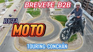 PRACTICAS DE MOTO EN EL TOURING 930509541 BREVETE DE MOTO LINEAL [upl. by Benoit]