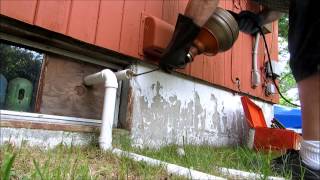 flooded basement zoeller sump pump replacement part 2 [upl. by Tatianas]