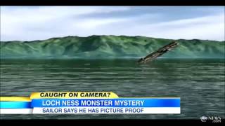 Loch Ness Monster Seen In Satellite Photos  ABC News [upl. by Mcquillin]