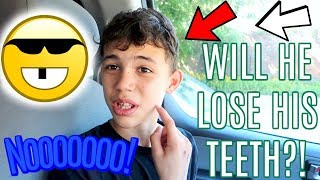 WILL HE LOSE HIS TEETH🙀 79 VLOG [upl. by Itin]