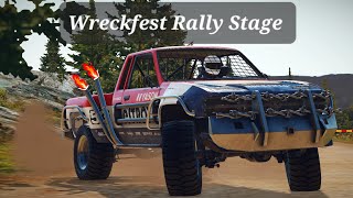 Wreckfest  A Trophy Truck Rally Special Stage  Wreckfest Rally Stage [upl. by Eilsew]