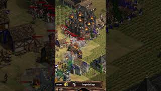 SNEAK INTO ENEMY BASE by moving silently  AoE2Age of Empires 2 [upl. by Horowitz]