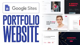 How to Use Google Sites to Make a Portfolio in 2024 [upl. by Rennug]