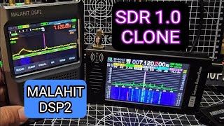 MALAHIT DSP2 or SDR 10 Clone Receiver Side by Side [upl. by Otrebcire]