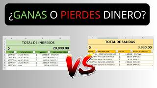 💰 Cómo Crear una Tabla en Excel para Controlar Entradas y Salidas de Dinero en tu Negocio 📈💸 [upl. by Michi685]