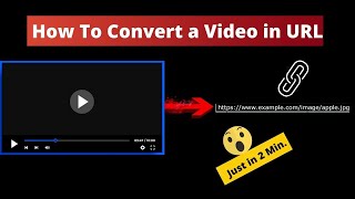 How to convert a video in to url Link in 2021 How To Create A Link Any Video Photos App tech trik [upl. by Sydelle]