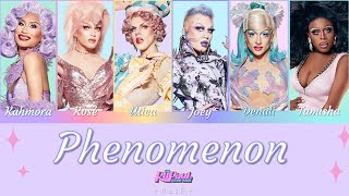 Phenomenon  RuPaul Cast Version  ENGESP  Lyrics [upl. by Adelaida799]