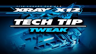 XRAY X12  Tech tip video  Tweak [upl. by Ybbor867]