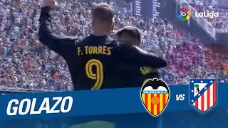 Golazo de Gameiro 02 Valencia CF vs Atlético de Madrid [upl. by Boswall]