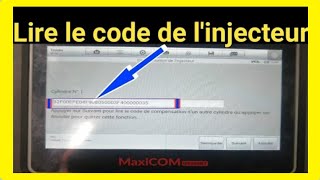 Codé les INJECTEUR décryptage et Codage des injecteurs avec OBD2 autel maxicom ترميز الحاقن [upl. by Senior]