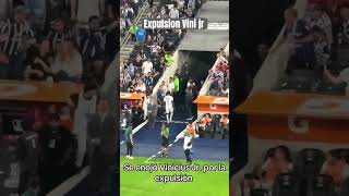 Expulsion de Vinicius jr en colère  racism’s football dribble soccer racismviniciusjr [upl. by Eirelam]