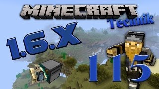 Minecraft Technik 16x  115 Holz bearbeiten [upl. by Costello]