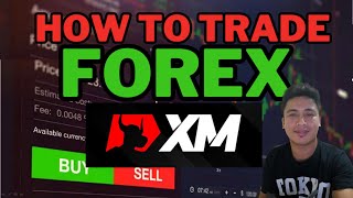 How to trade forex in XM using mobile phone  For beginners Philippines [upl. by Atiuqnahs]