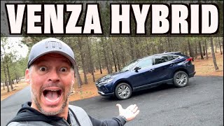 Is The 2024 Toyota Venza a BETTER Hybrid than a Highlander [upl. by Anitram]