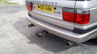 Range rover p38 46 Hse V8 RPI exhaust sound [upl. by Alysa]