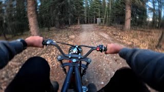 OffRoading On Coleman BT200X Mini Bike [upl. by Sibilla]