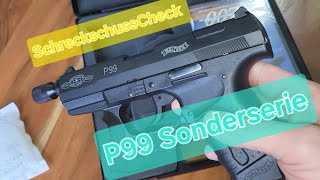 Walther P99 007 Sonderserie  9mmPAK  PTB 762 [upl. by Yoshiko]