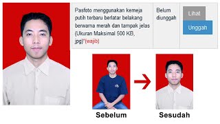 CARA EDIT FOTO MENGGUNAKAN KEMEJA PUTIH UNTUK DAFTAR PPPK DAN CPNS [upl. by Terrance]