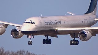 Samaritans Purse DC8 Landing [upl. by Yelsew]