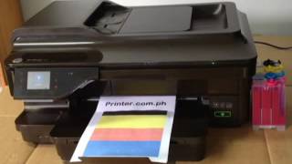 HP Officejet Pro 7612 [upl. by Partan105]