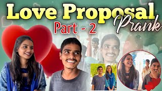 Love Proposal Prank 😂  Part 2 lovestory prank surprise tarunpandu tarunpandu2000 [upl. by Bettina]