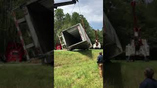 Averitt Express accident near Ambrose GA June 2 2020 [upl. by Tsui]