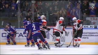 1920 KHL Top 10 Goals of Week 20 [upl. by Yrrok]