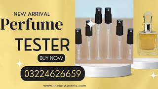 Perfume tester available 3ml 2ml [upl. by Klayman]