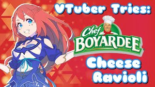 【CHEESE RAVIOLI】VTuber Reviews Chef Boyardee [upl. by Alaehcim]