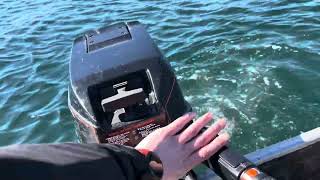 1989 Gamefisher 15 hp Outboard [upl. by Elihu]