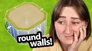 i built a house using ONLY ROUND WALLS [upl. by Elconin]