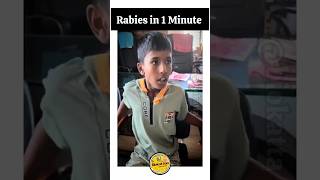 Rabies in 1 Minute in Hindi Rabies symptoms Rabies Patients How Rabies occurs Biokattaa rabies [upl. by Eiltan232]