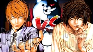 Could L and Light Survive Danganronpa Danganronpa VS Death Note [upl. by Nomde]