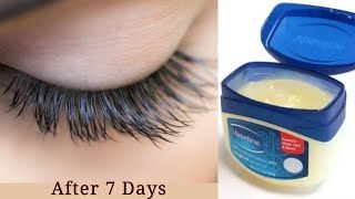 How To Grow Long Eyelashes Fast with Vaseline in 7 Days  Eyelashes Growth with Vaseline [upl. by Aisercal]