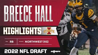 2022 NFL Draft New York Jets Breece Hall  High School Football Highlights [upl. by Yetta]