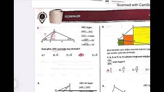 Üçgenler deneme 8 [upl. by Lonnie]