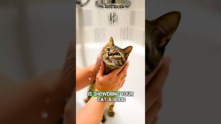 Showering your cat is a good idea [upl. by Lanoil]