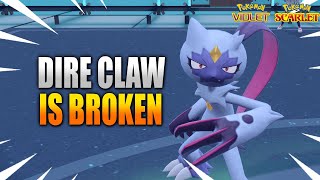 DIRE CLAW IS BROKEN  Pokémon Scarlet and Violet VGC 2024 [upl. by Almeda]