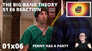 THE BIG BANG THEORY S1 E6 THE MIDDLE EARTH PARADIGM REACTION [upl. by Yenitsed]